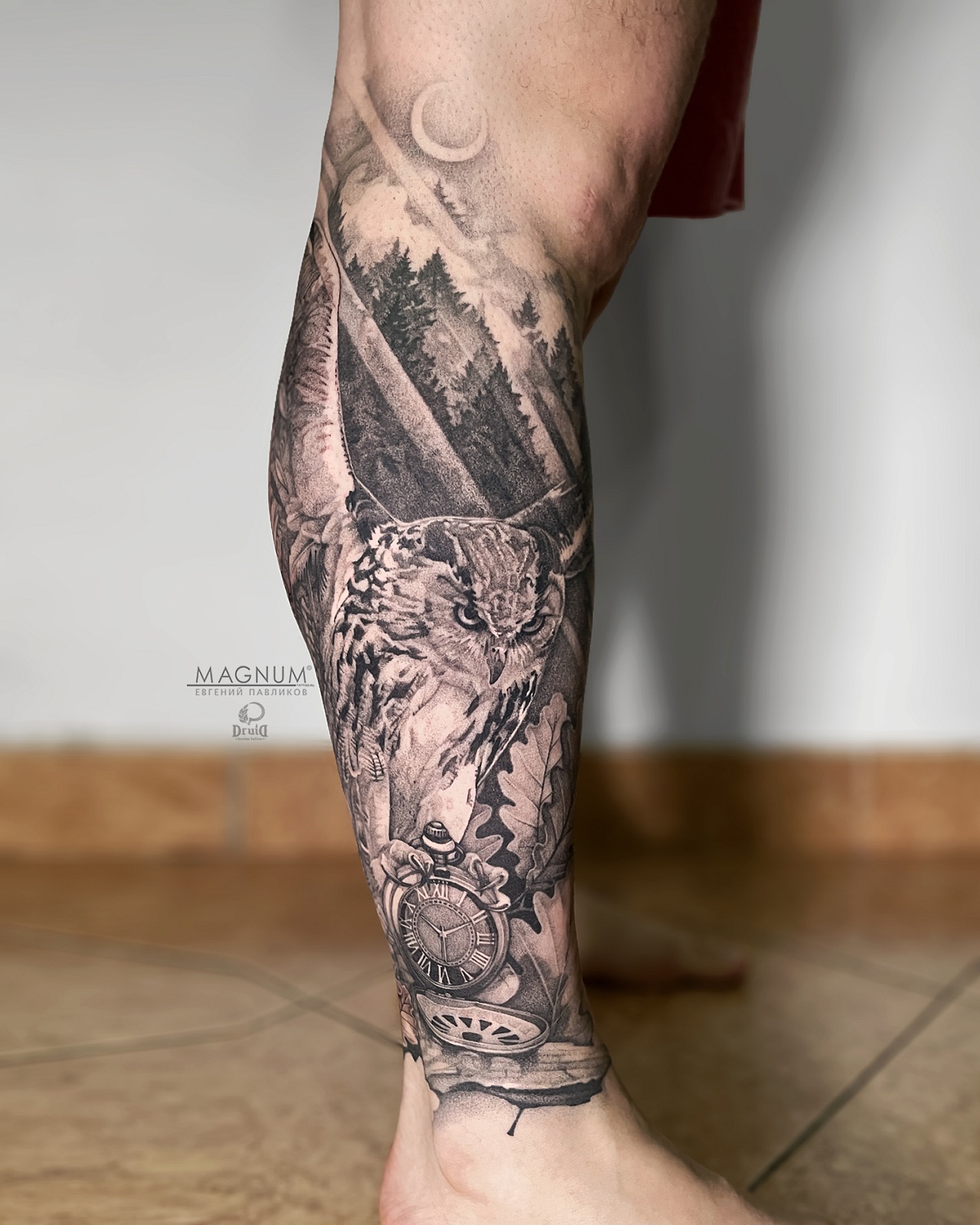 Мужские татуировки на ногах: фото и идеи для вдохновения