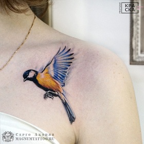 Серго Акопян, реализм тату, realism tattoo, цветной реализм, цветная татуировка, тату портрет, реалистичная тату, тату на плече